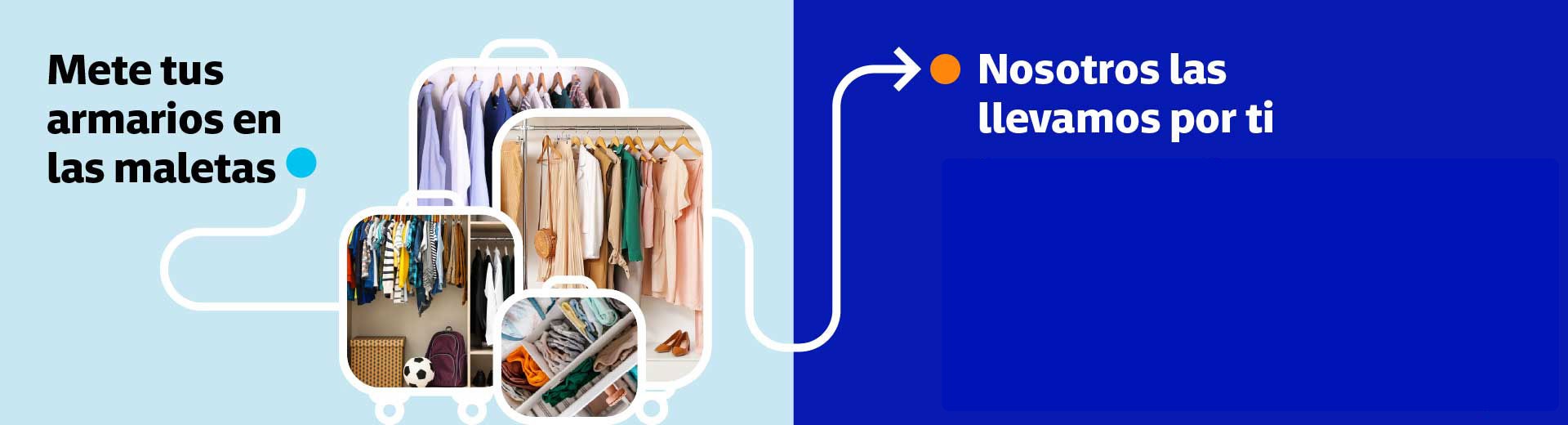 Envía tus maletas