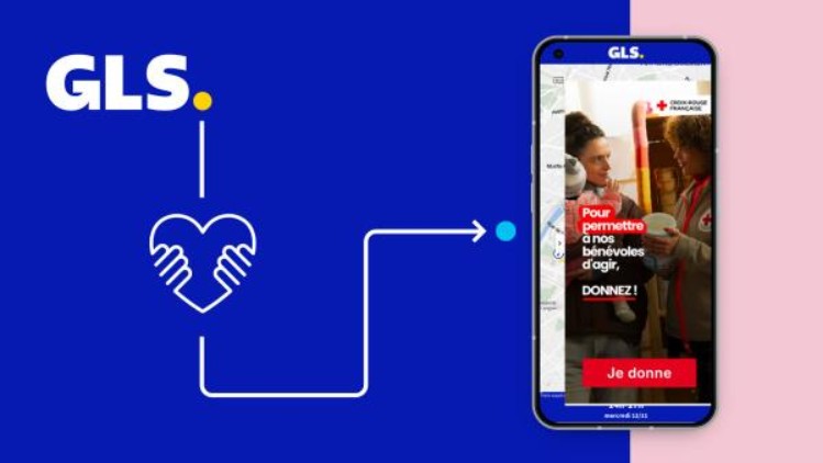 GLS supports the French Red Cross for a meaningful Christmas