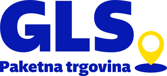 GLS Paketna trgovina moder logotip